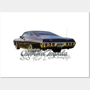 1968 Chevrolet Impala SS 427 2 door hardtop Posters and Art